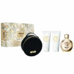 Versace Eros Gift Set (Eau De Parfum 100ml + Shower Gel + Body Lotion + Makeup Case)