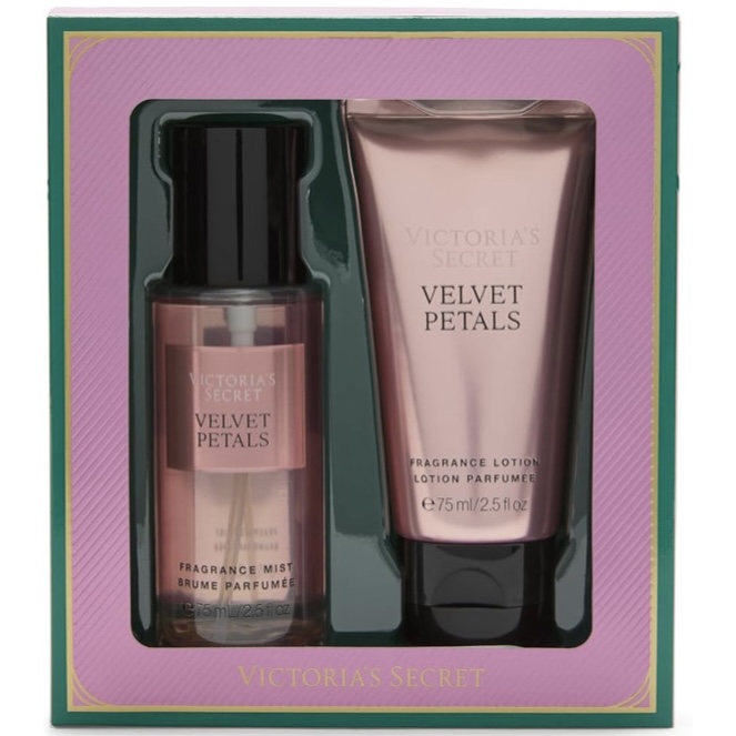 Victoria’s Secret Velvet Petals Gift Set (Body Mist + Body Lotion)