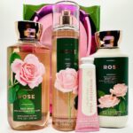 Bath And Body Works Rose Gift Set (Body Mist & Lotion + Shower  Gel + Hand Cream)