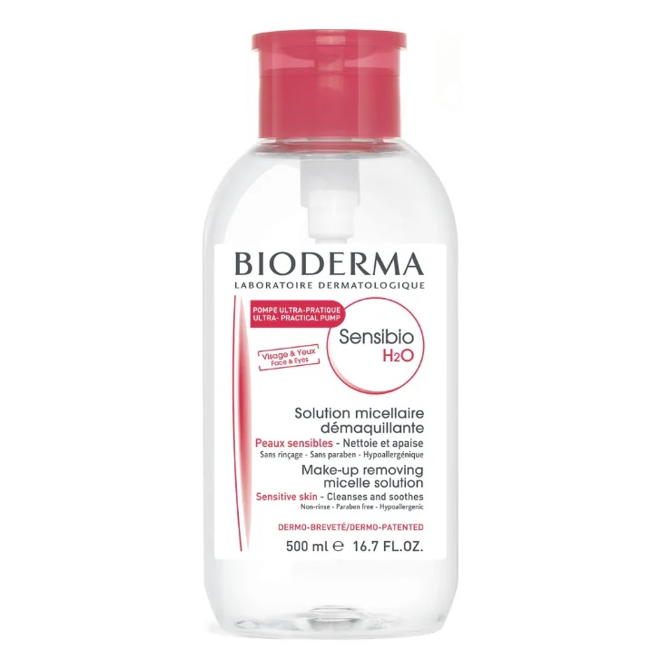 Bioderma Sensibio H2O Micellar Water Makeup Remover 500ml