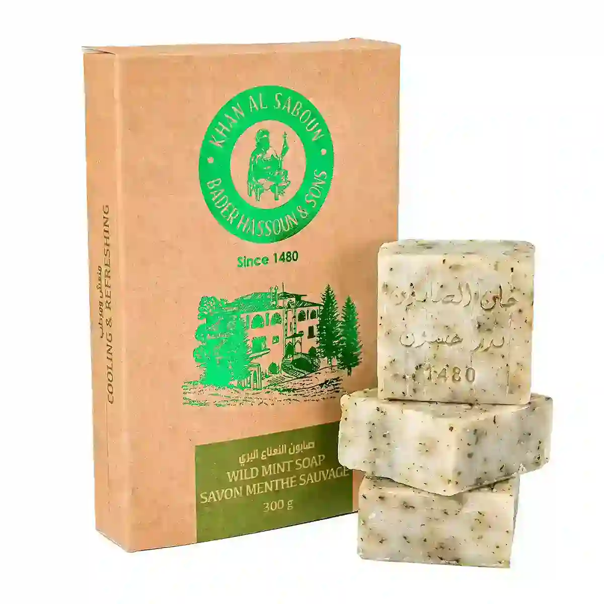Khan Al Saboun Wild Mint Soap Packet