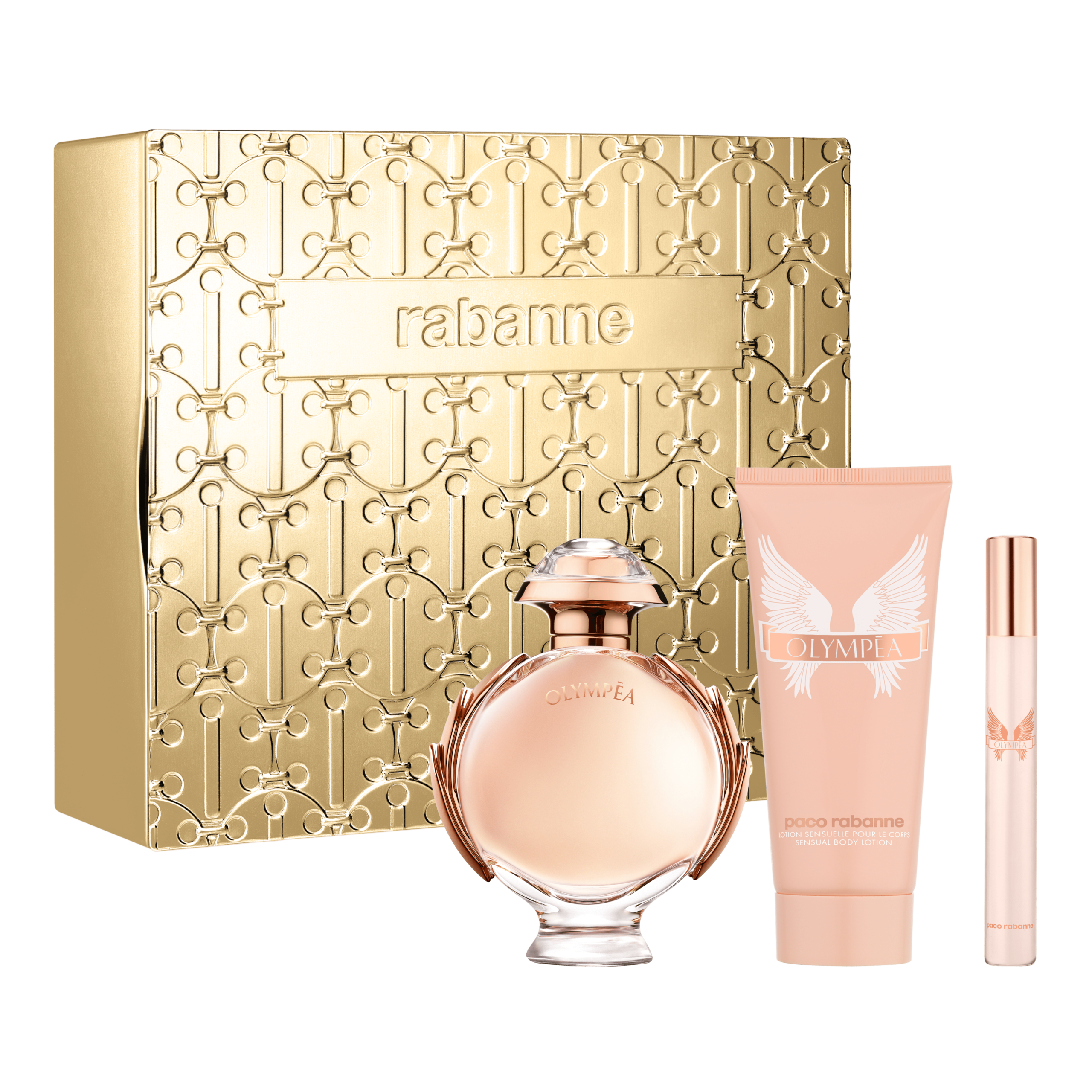 Paco Rabanne Olympea Gift Set (Eau De Parfum 80ml + 10ml + Body Lotion)