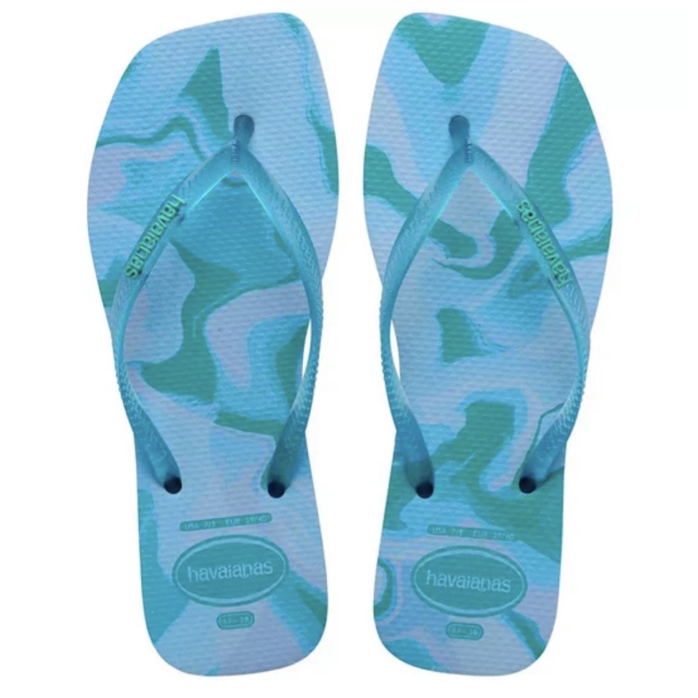 Havaianas Slim Square Jelly Lavender Blue