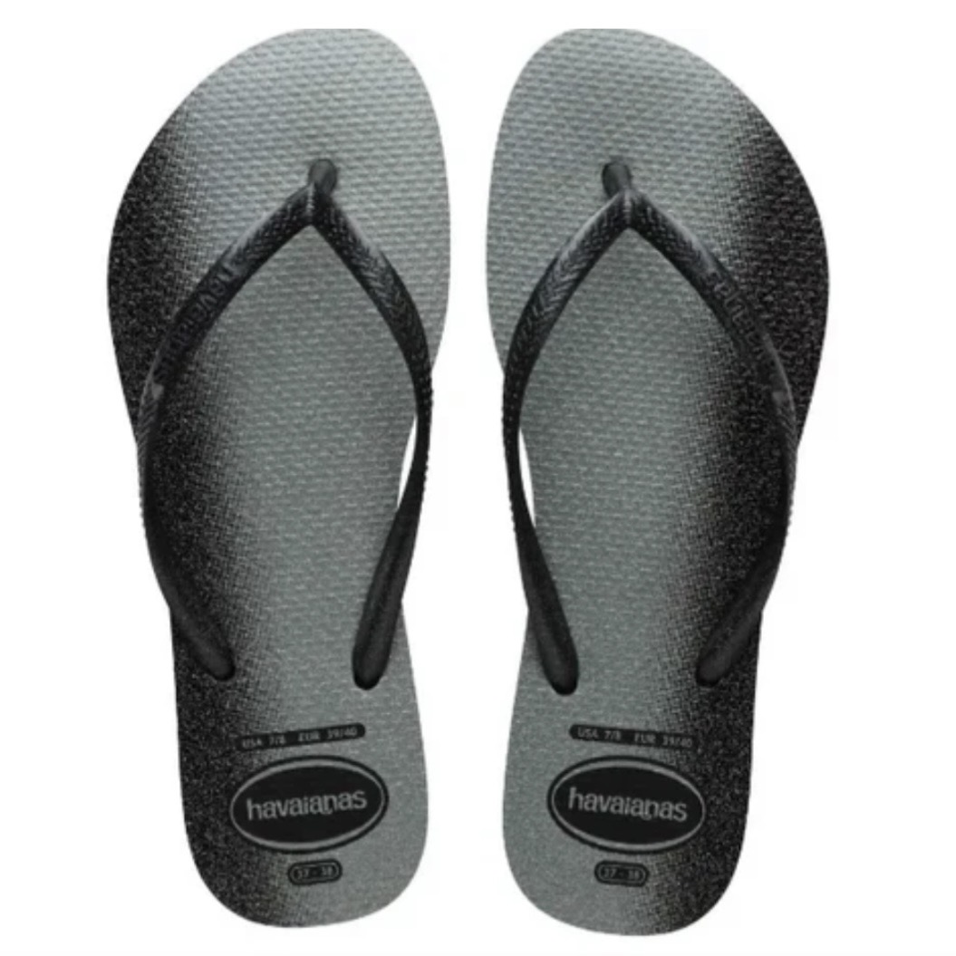 Havaianas Slim Gloss Black