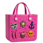 Waterproof EVA Beach Bag - Fuchsia