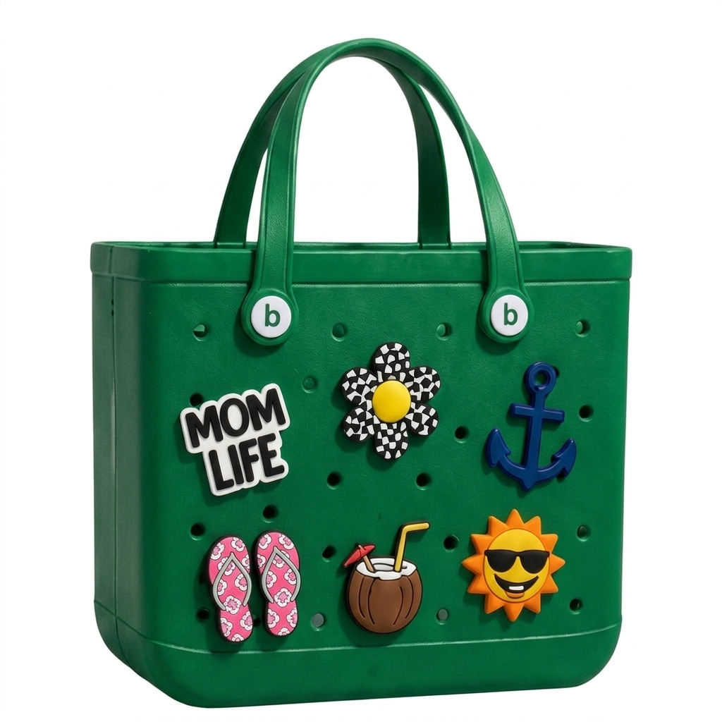 Waterproof EVA Beach Bag - Green