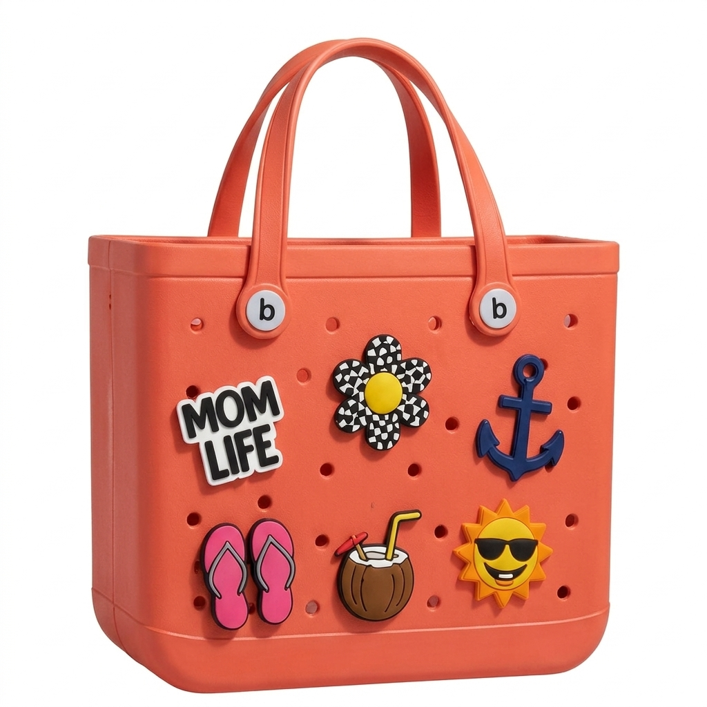Waterproof EVA Beach Bag - Orange