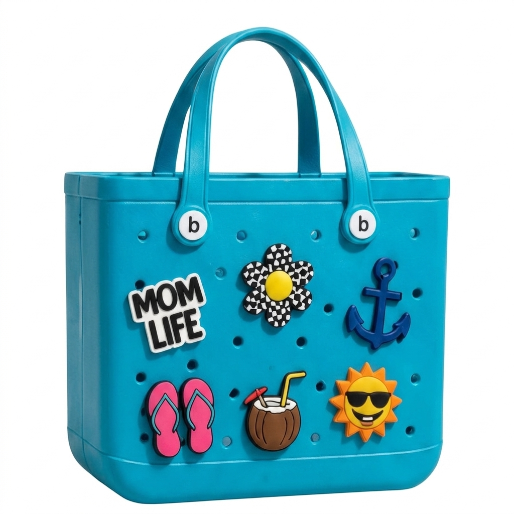 Waterproof EVA Beach Bag - Teal