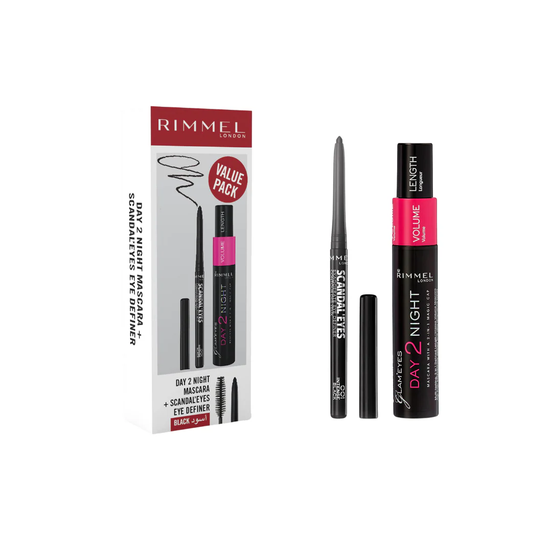 Rimmel Day 2 Night Gift Set (Mascara + Eye Definer)