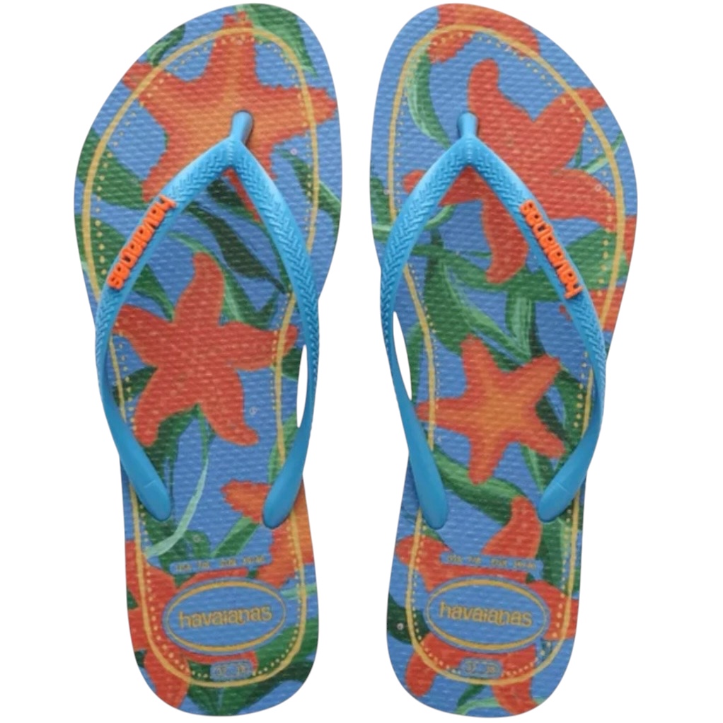 Havaianas Slim Tropical Turquoise