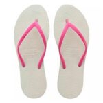 Dupe' Fun White Rose Slipper - Size 35-36