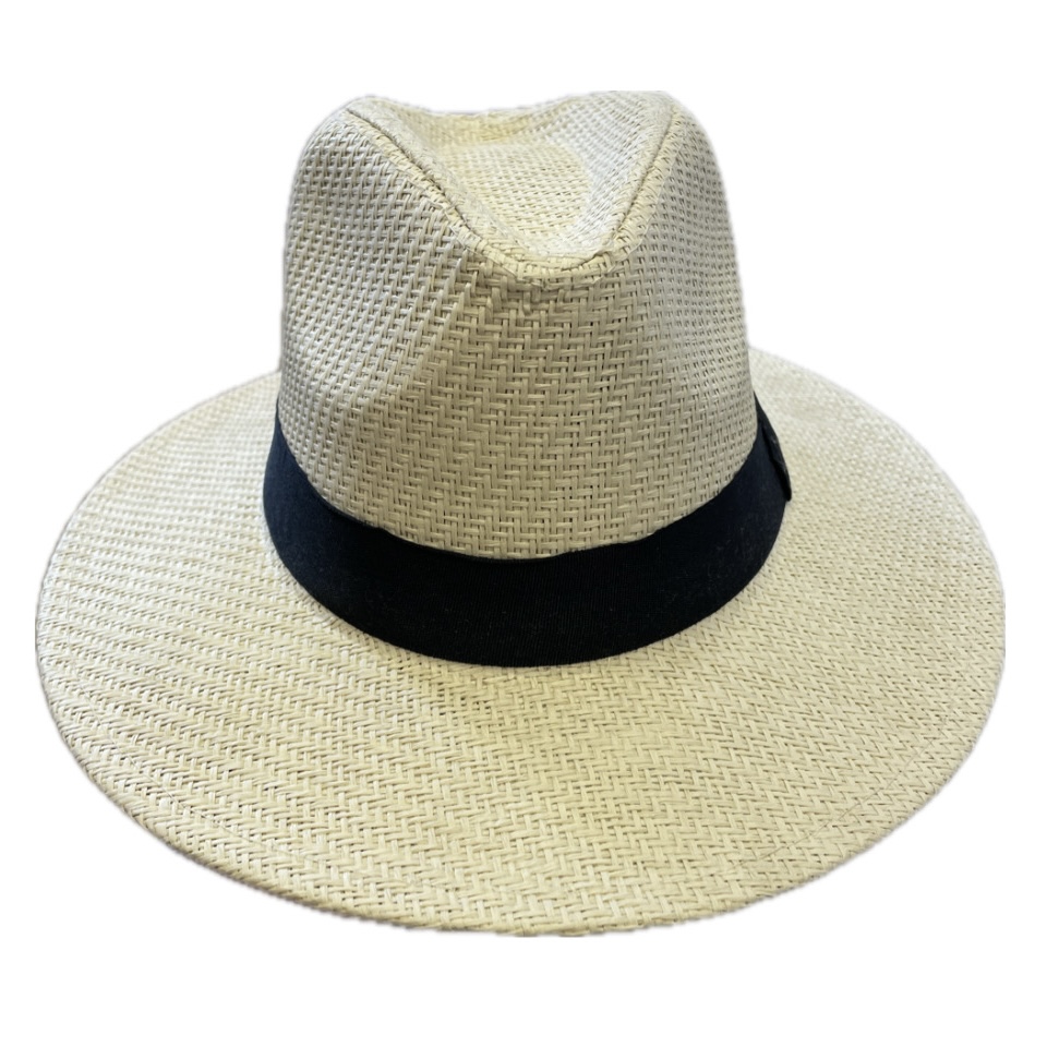 Sand Beach Hat With Black Band (57)