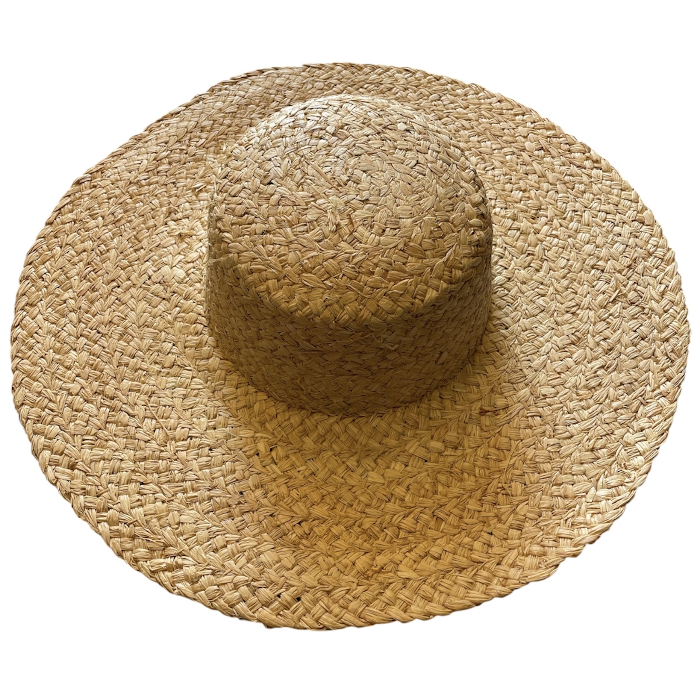 100% Raffia Straw Beach Hat