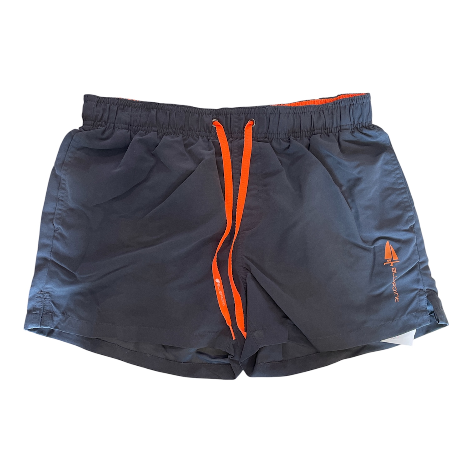 Bluepoint Solids Men’s Swimwear Short Grey - Color 12