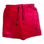 Bluepoint Solids Men's Swimwear Bermuda Red