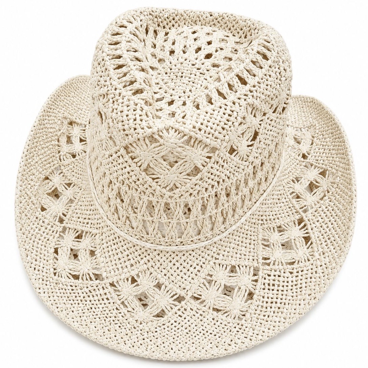 Perforated Design Beach Hats