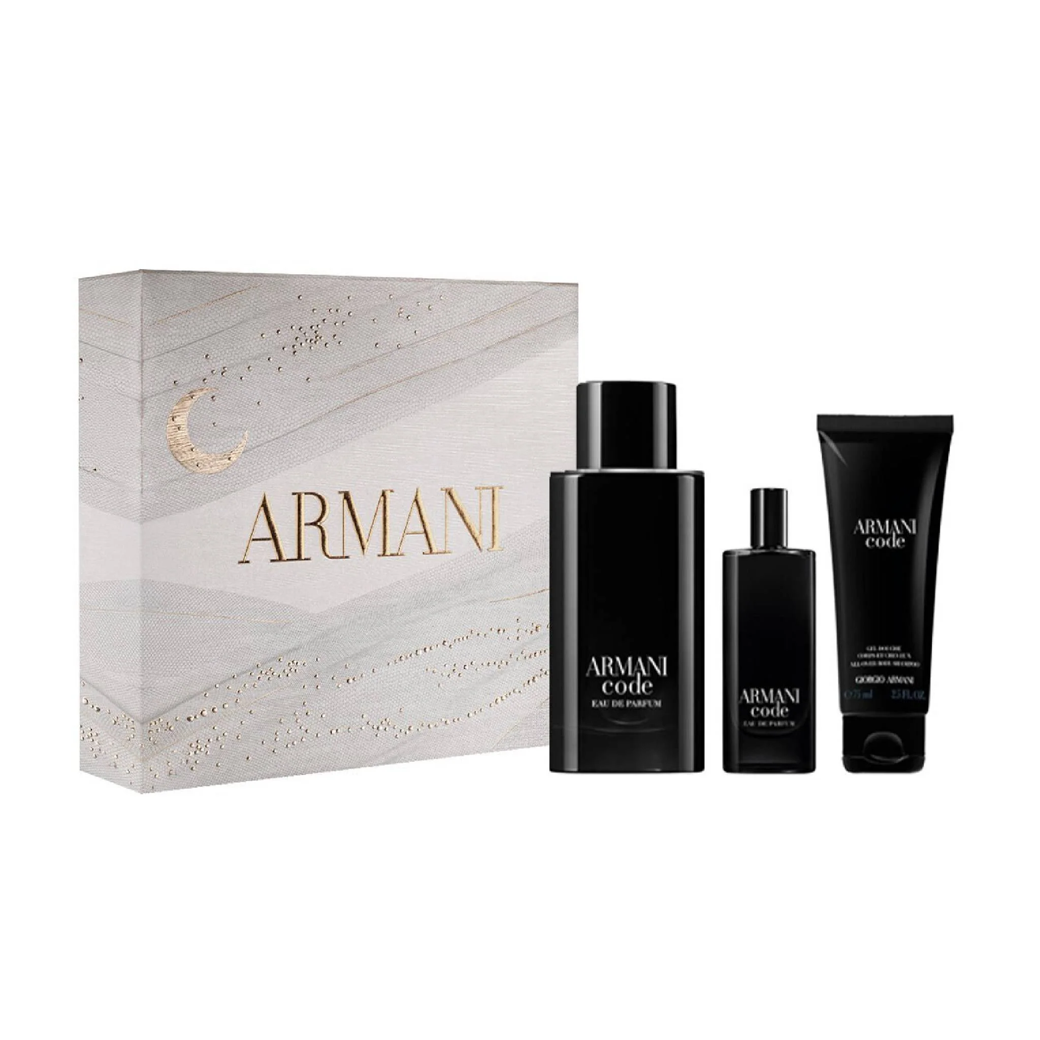 Giorgio Armani Armani Code Gift Set (Eau De Parfum 75ml + 15ml + Shower Gel)