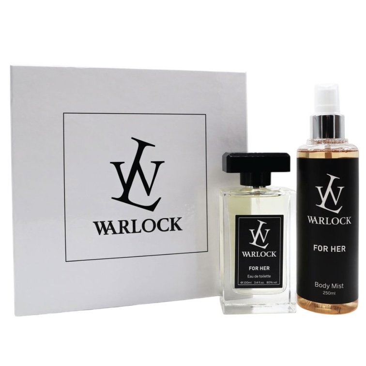 Warlock Gift Set For Her (Eau De Toilette 100ml + Body Mist)