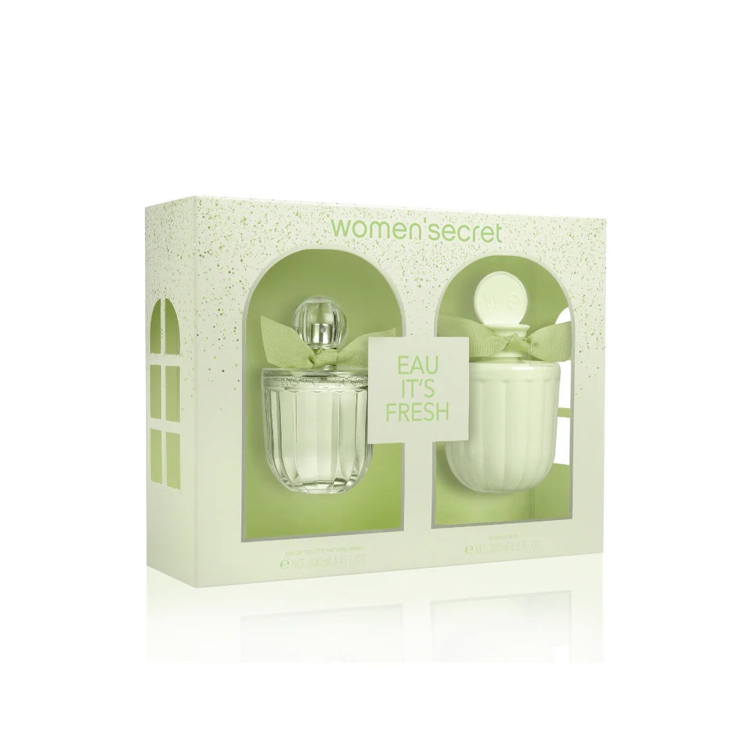 Women's Secret Eau It's Fresh Gift Set (Eau De Toilette 100ml + Body Lotion)