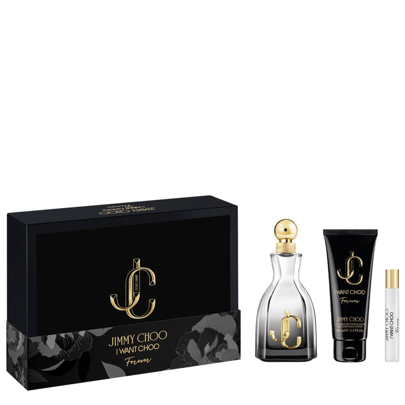 Jimmy Choo I Want Choo Forever Gift Set (Eau De Parfum 100ml + 10ml + Body Lotion)