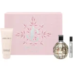 Jimmy Choo Gift Set (Eau De Parfum 100ml + 7.5ml + Body Lotion)