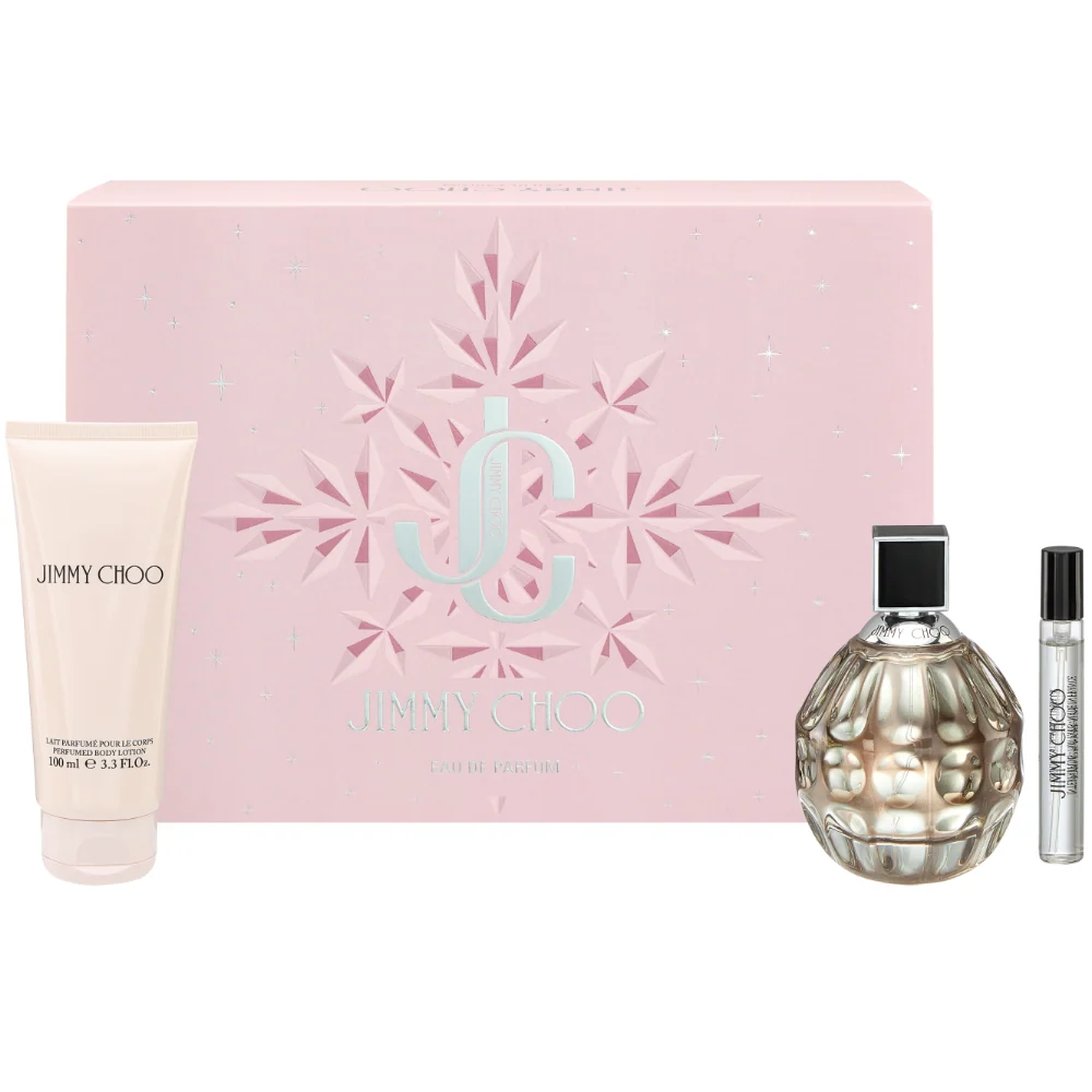Jimmy Choo Gift Set (Eau De Parfum 100ml + 7.5ml + Body Lotion)