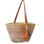 Kahlo & Co Striped Beach Bag