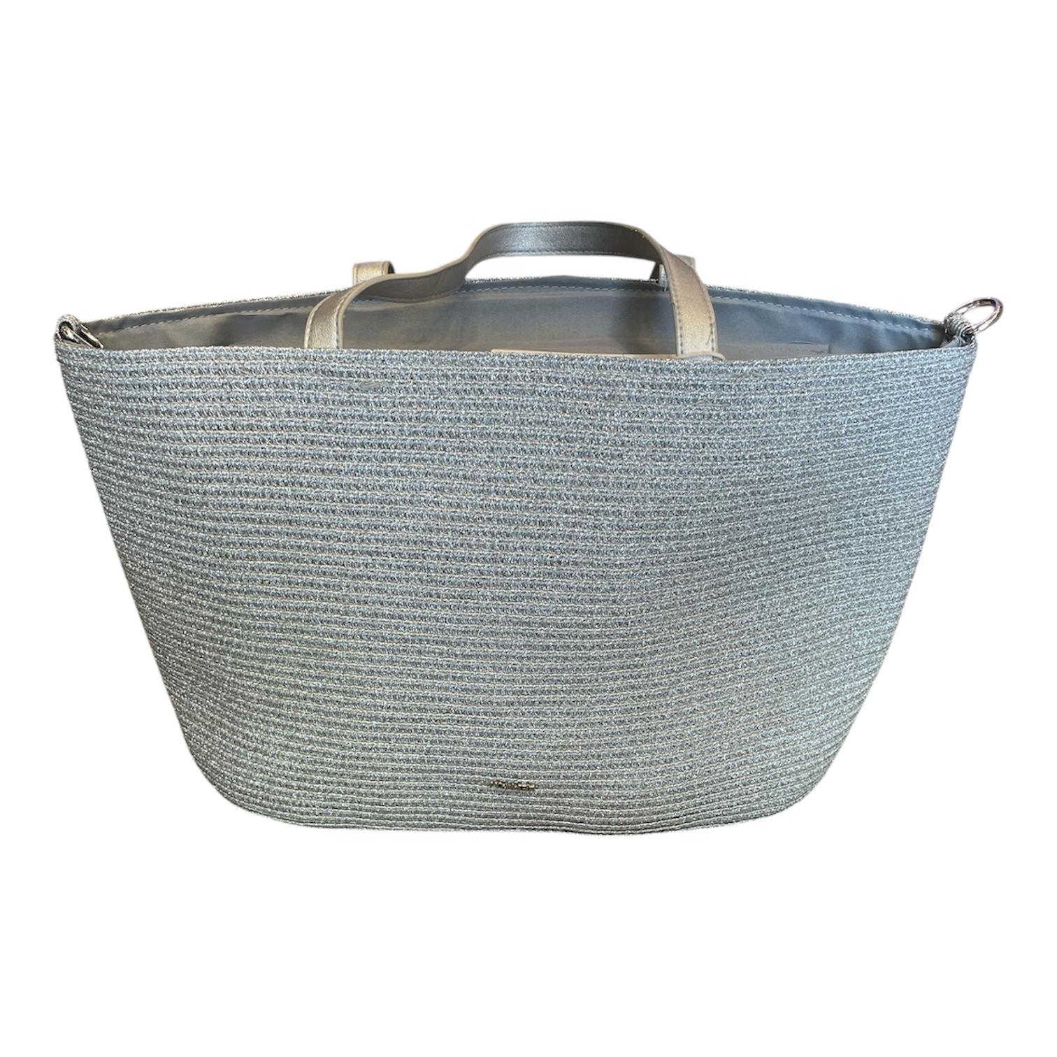 Noa&Ire Shiny Silver Bag