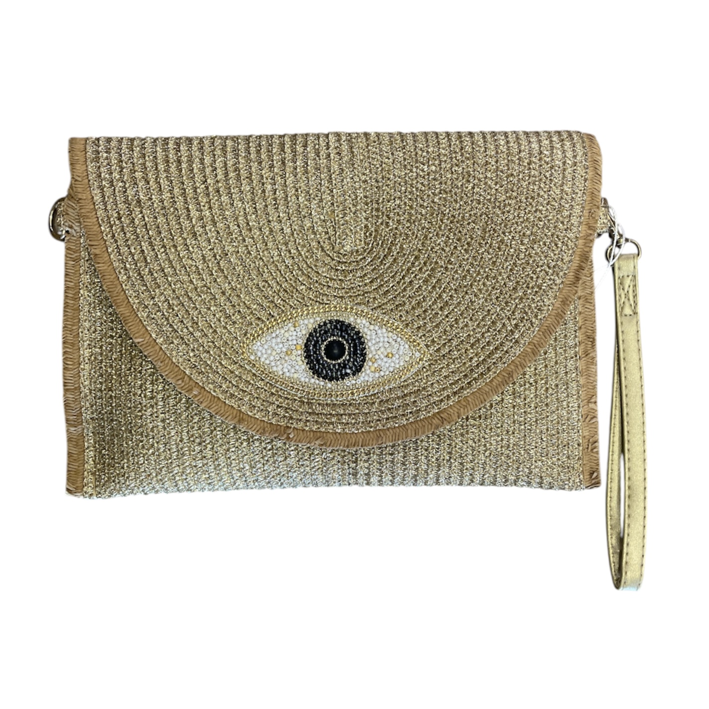 Flora Golden Eye Design Pouch