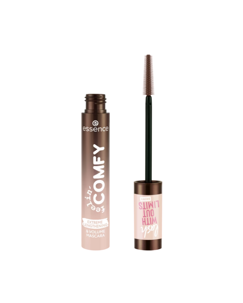 Essence Feelin' Comfy Extreme Lengthening & Volume Brown Mascara